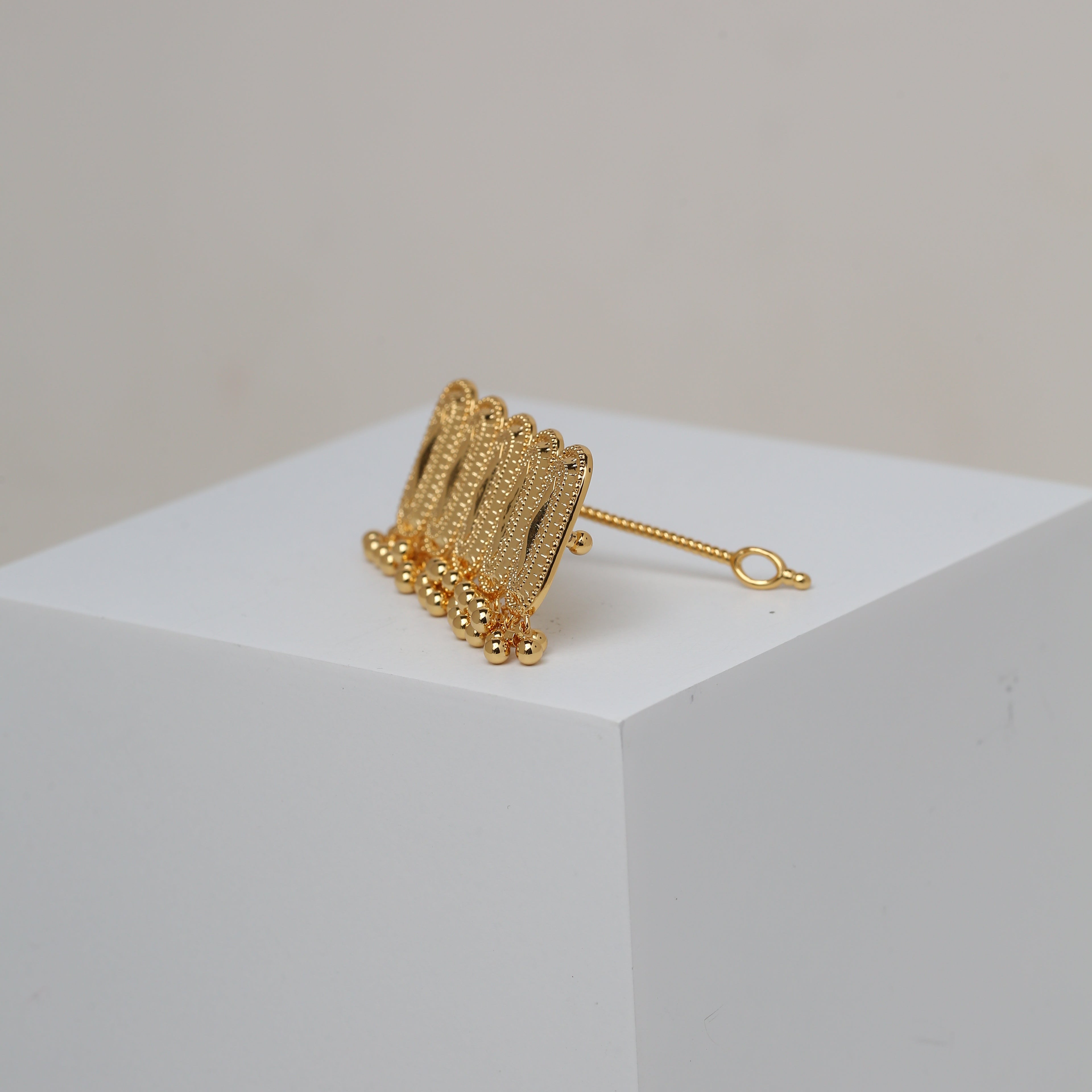 Elongated Oval Dakka Hair Pin