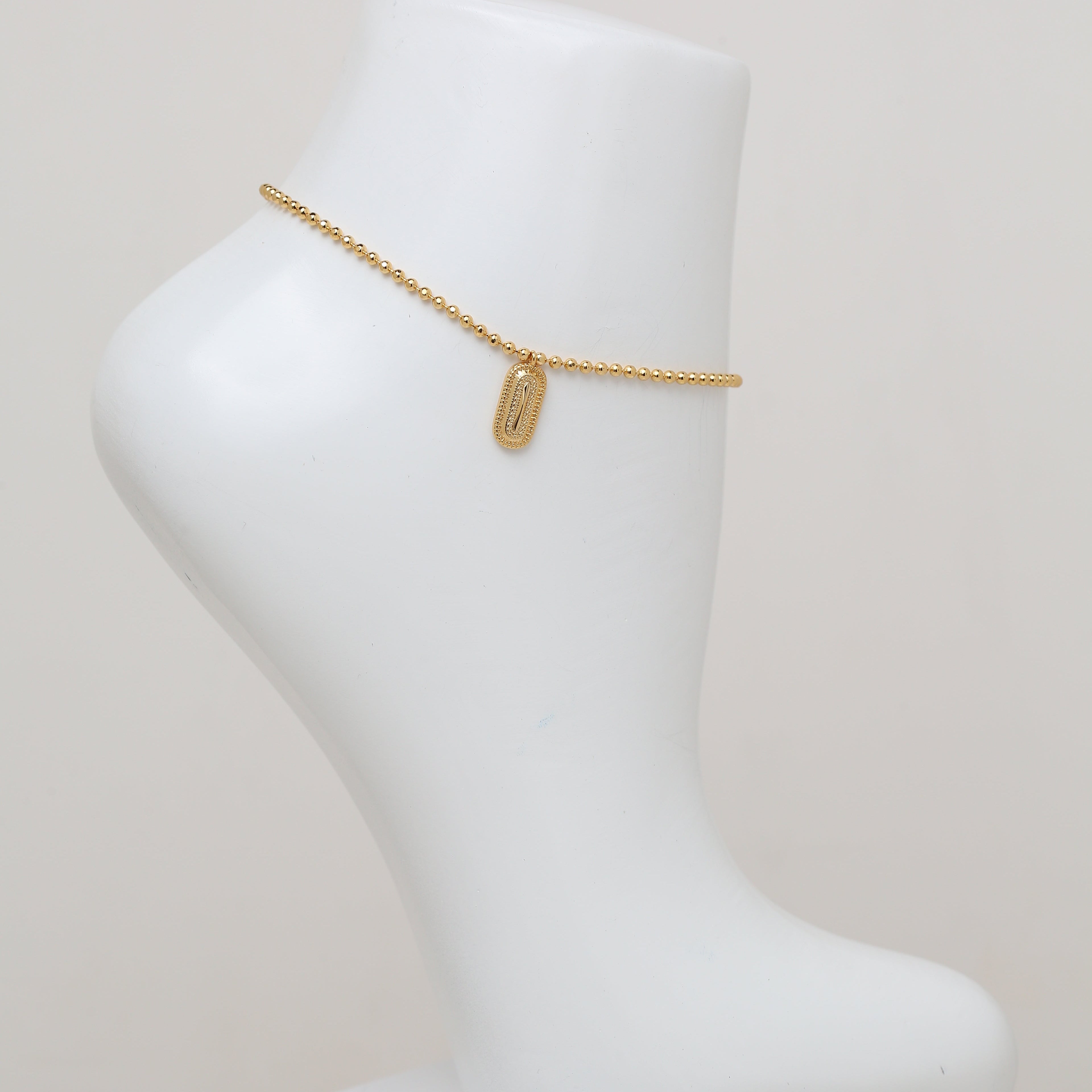 Elongated Oval Dakka Anklet