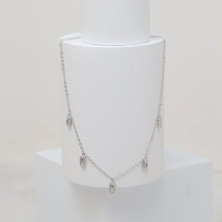 Mini Elongated Oval Dakka Necklace