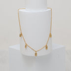 Mini Elongated Oval Dakka Necklace