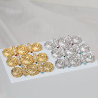 Round Dakka Hair Pin