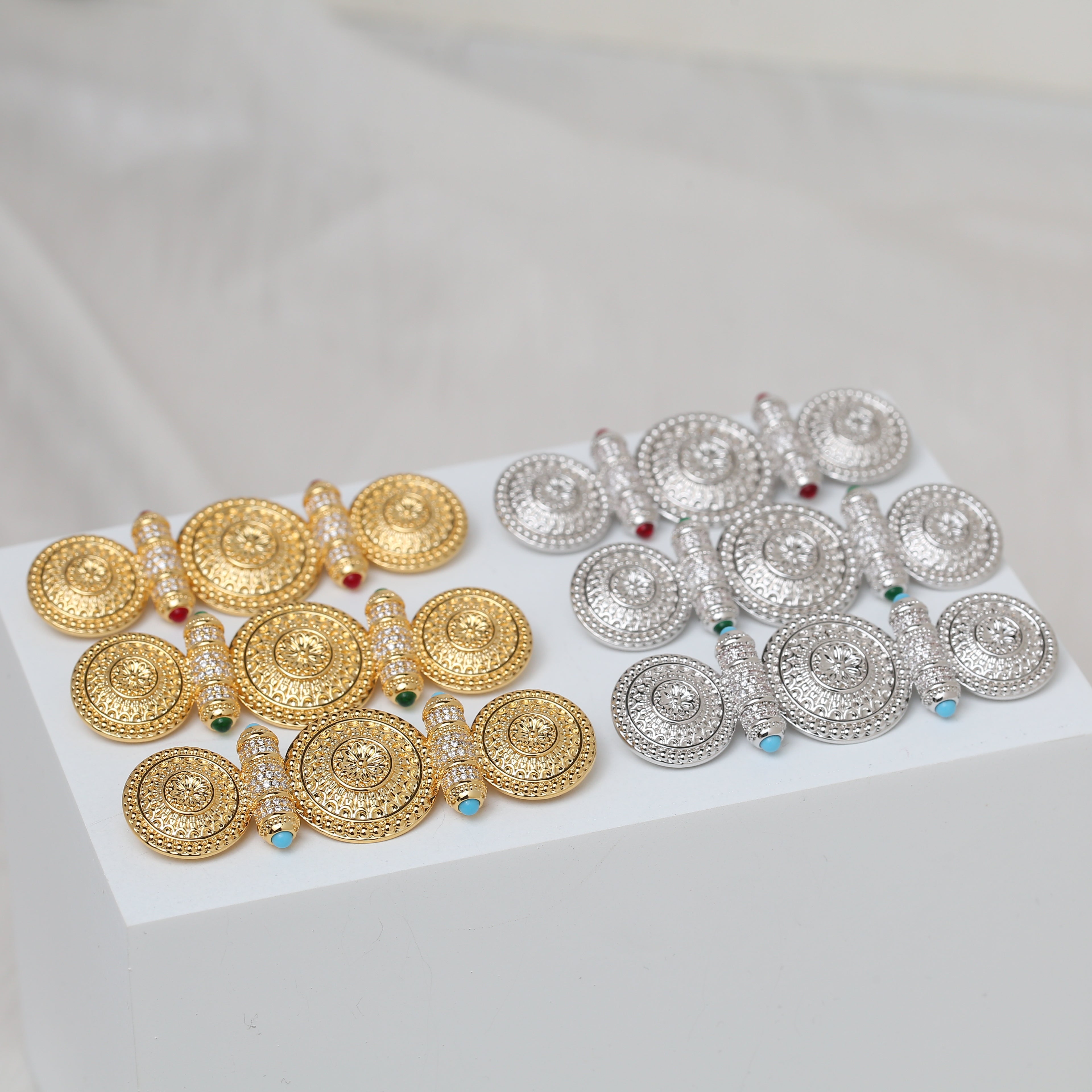 Round Dakka Hair Pin