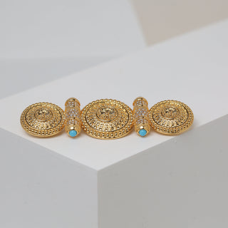 Round Dakka Hair Pin