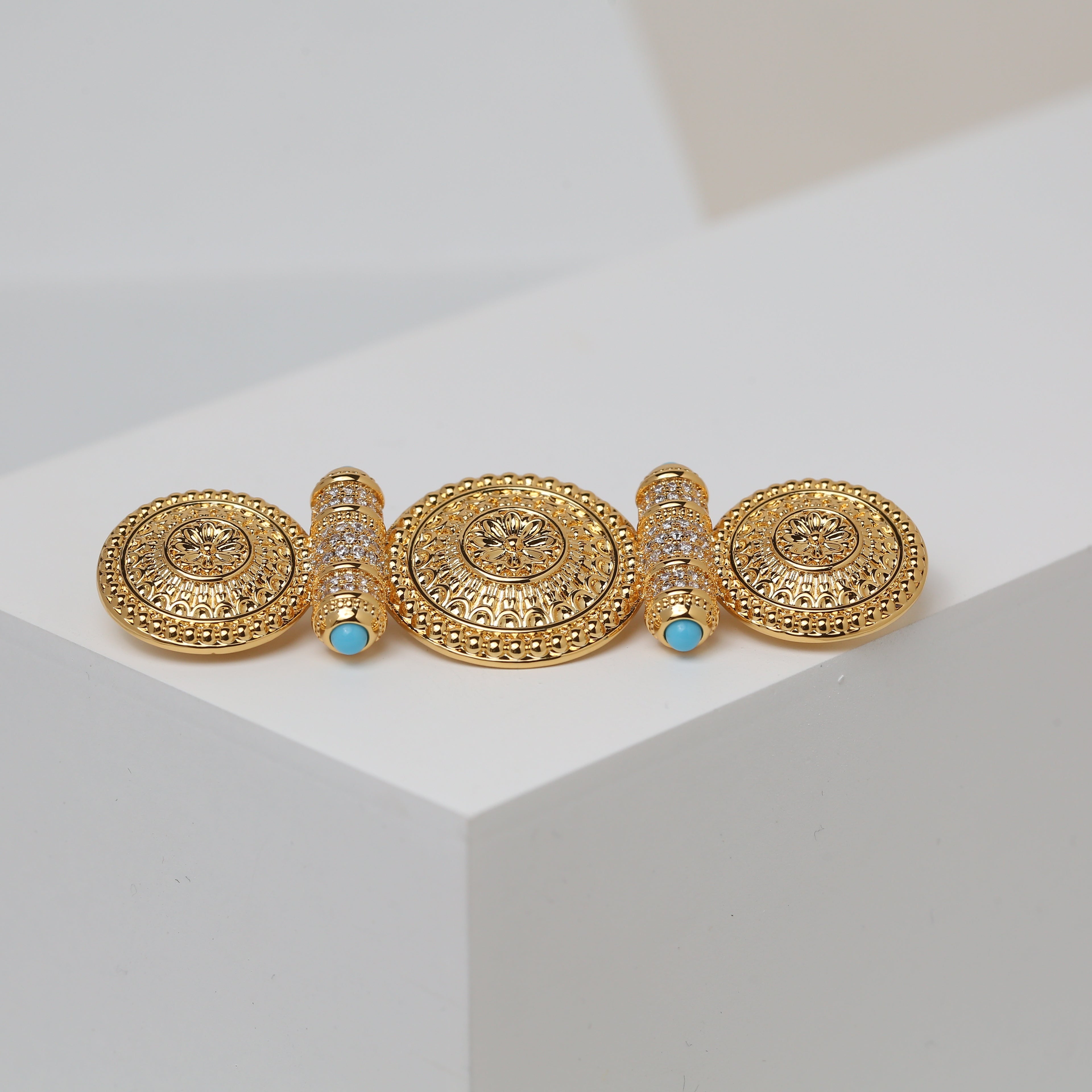 Round Dakka Hair Pin
