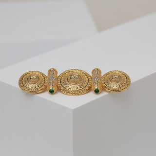 Round Dakka Hair Pin