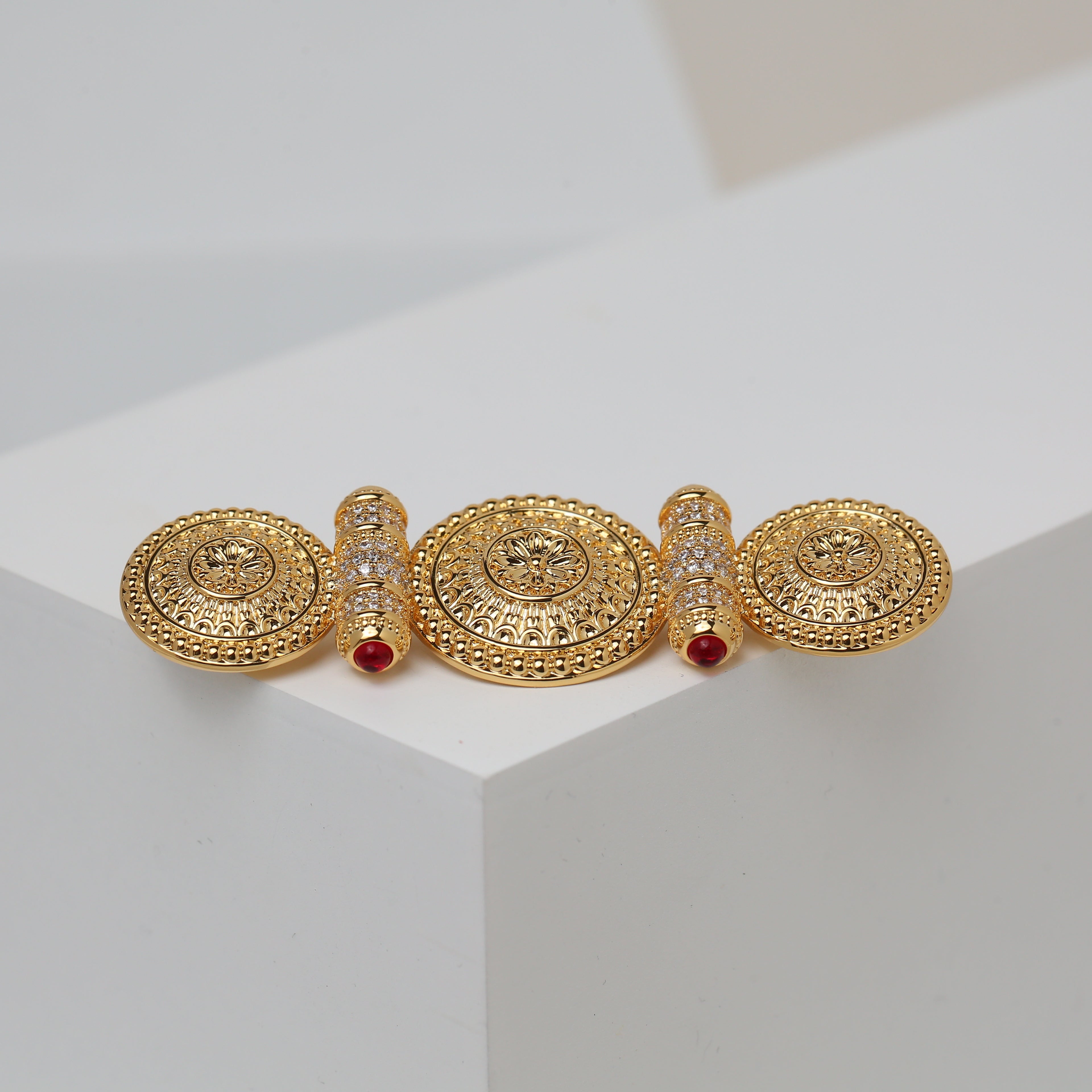 Round Dakka Hair Pin