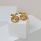 Round Dakka Earrings