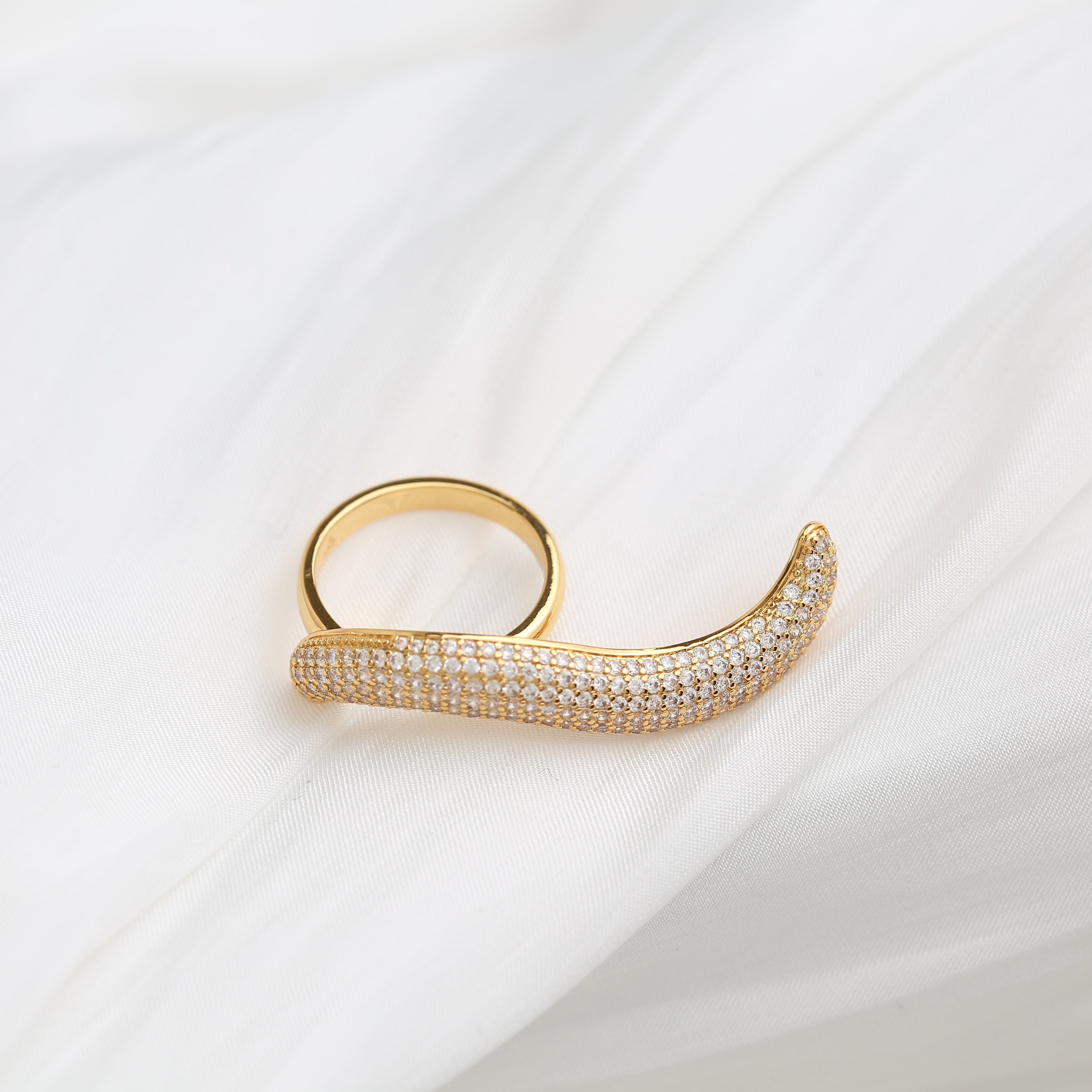 Thin Wave Ring