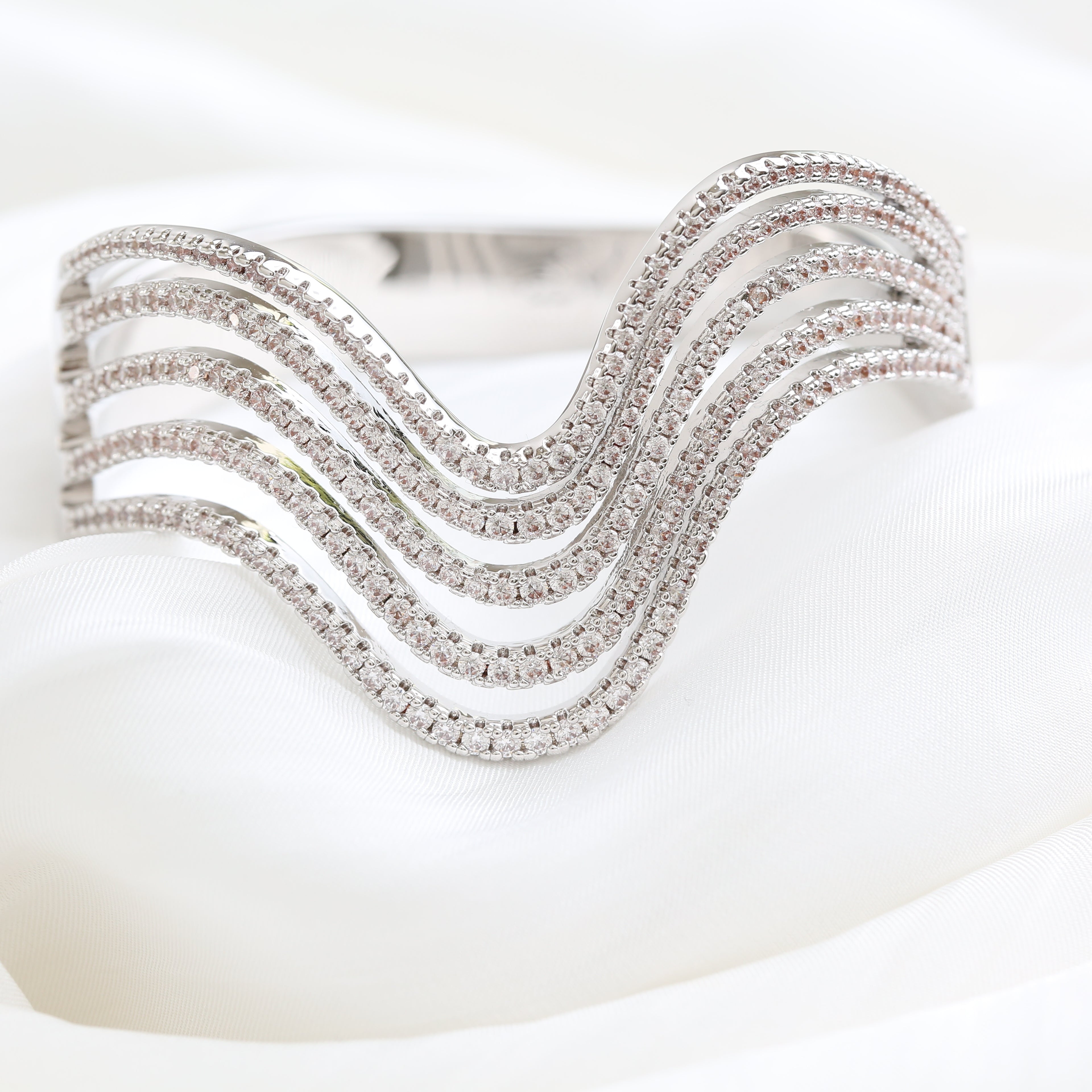 Multiple Wave Bangle