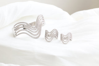 Multiple Wave Bangle