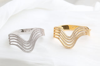 Multiple Wave Bangle