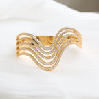 Multiple Wave Bangle