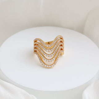Multiple Wave Ring