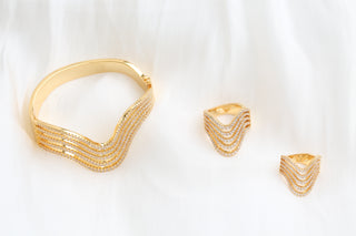 Multiple Wave Bangle