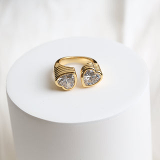 Heart Stair Ring