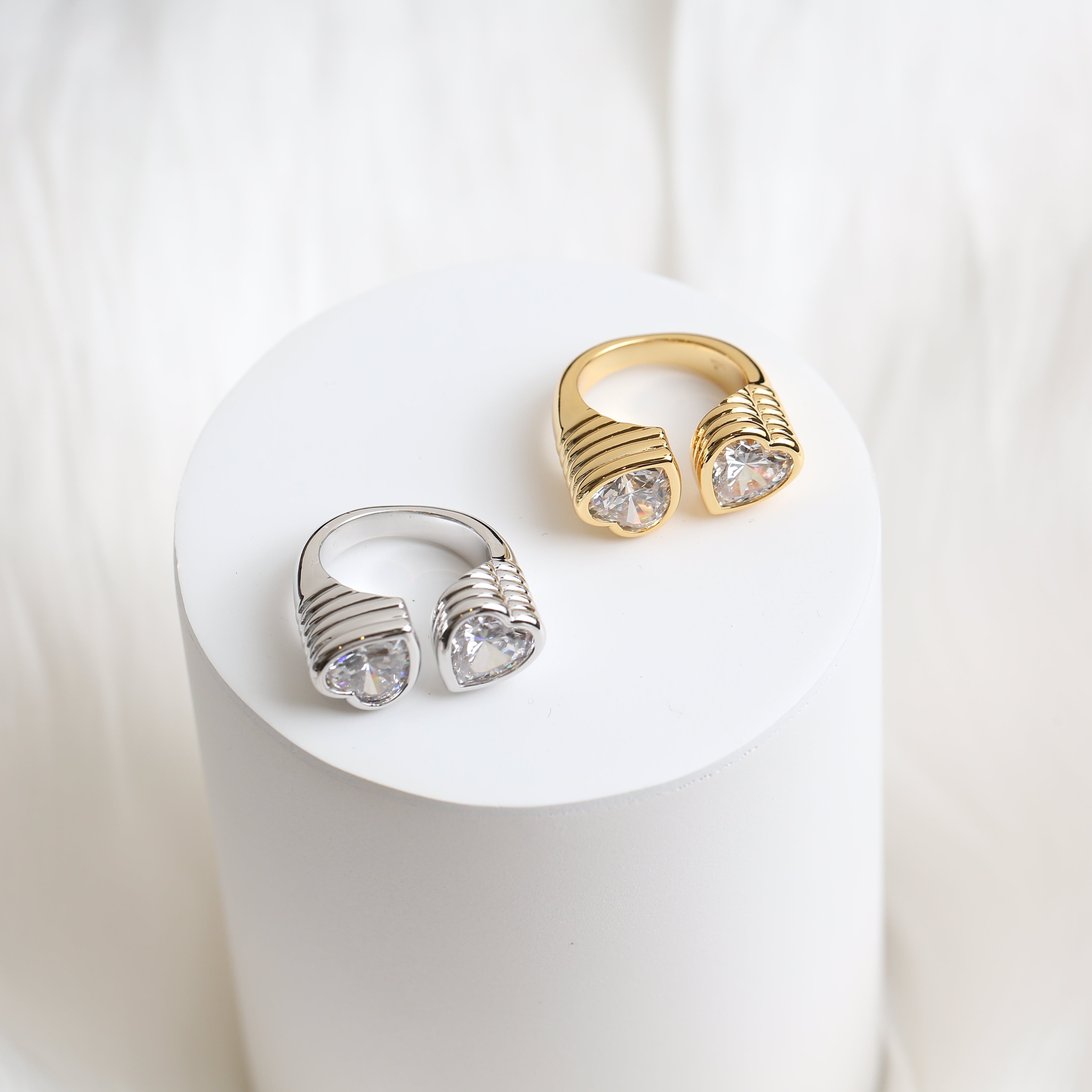 Heart Stair Ring