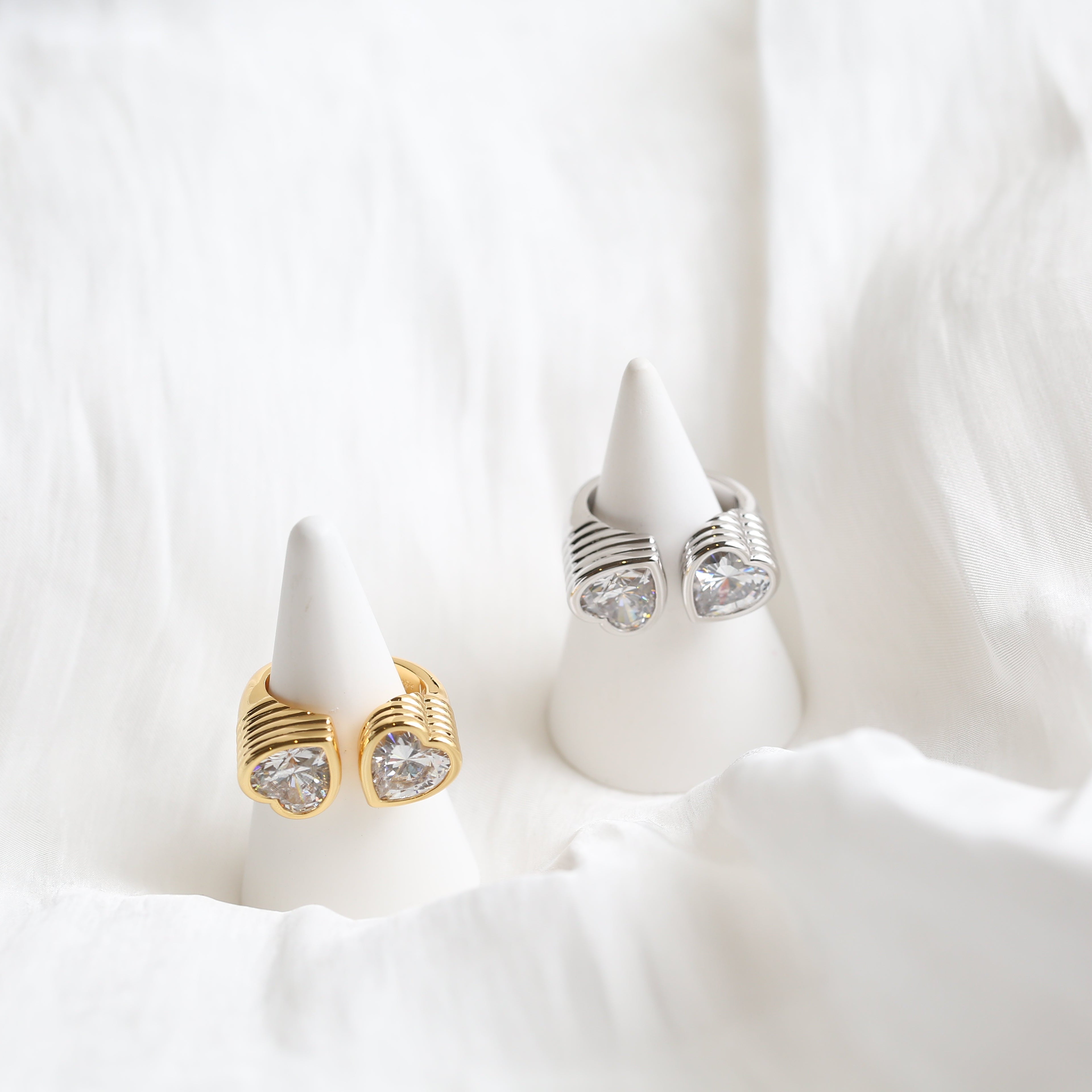 Heart Stair Ring