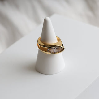 Diagonal Almond Ring