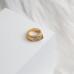 Diagonal Almond Ring