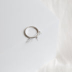 Clear Stone Zircon Ring