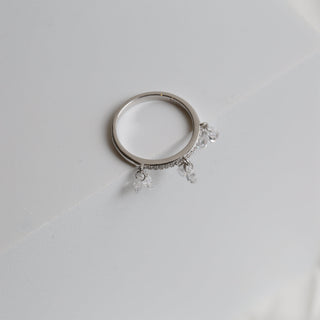 Clear Stone Zircon Ring