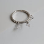 Clear Stone Zircon Ring