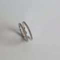 Double Line Pinky Ring