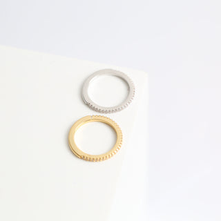 Single Line Pinky Ring