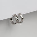 Sadaf Triangle Hoop Earring
