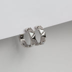 Sadaf Triangle Hoop Earring