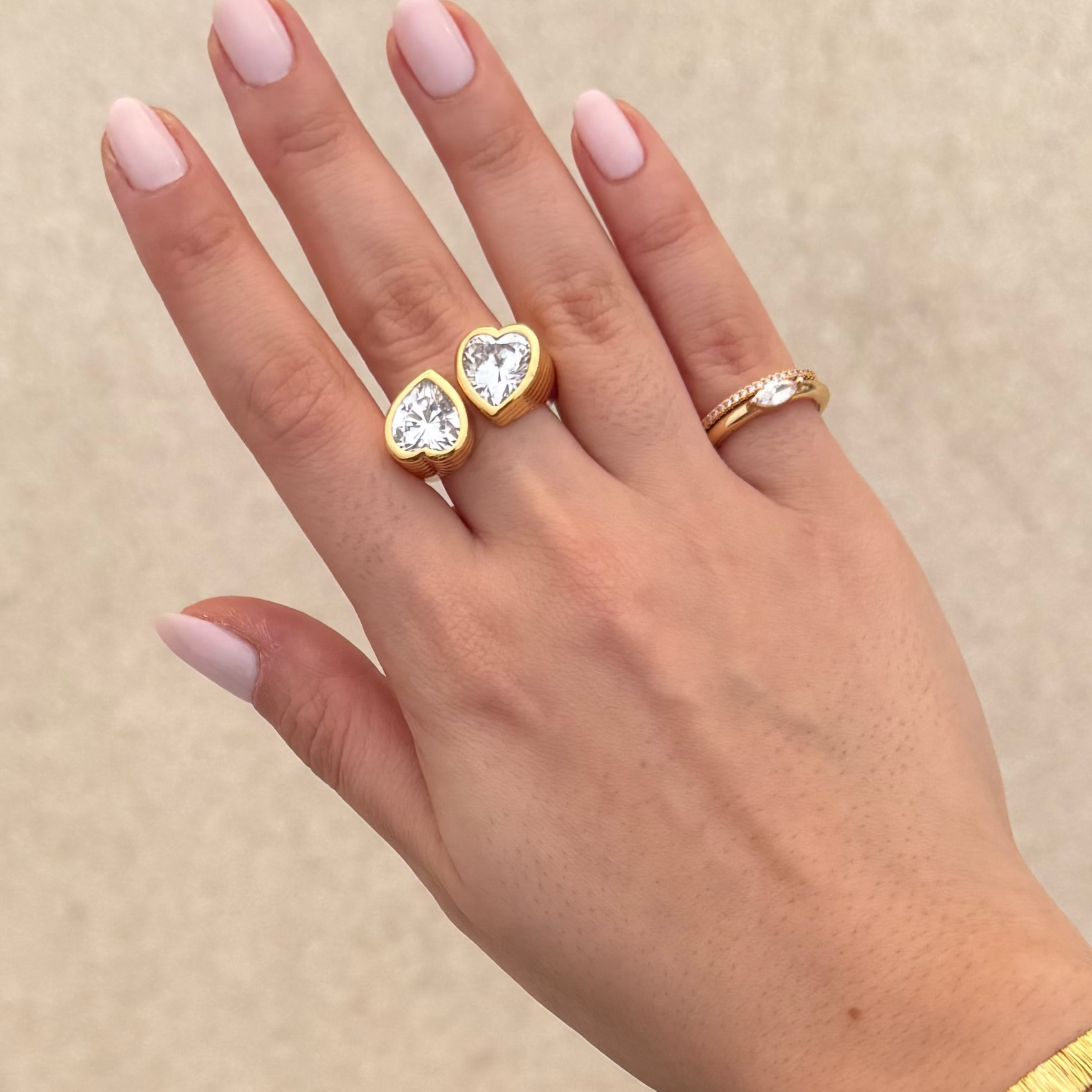 Heart Stair Ring