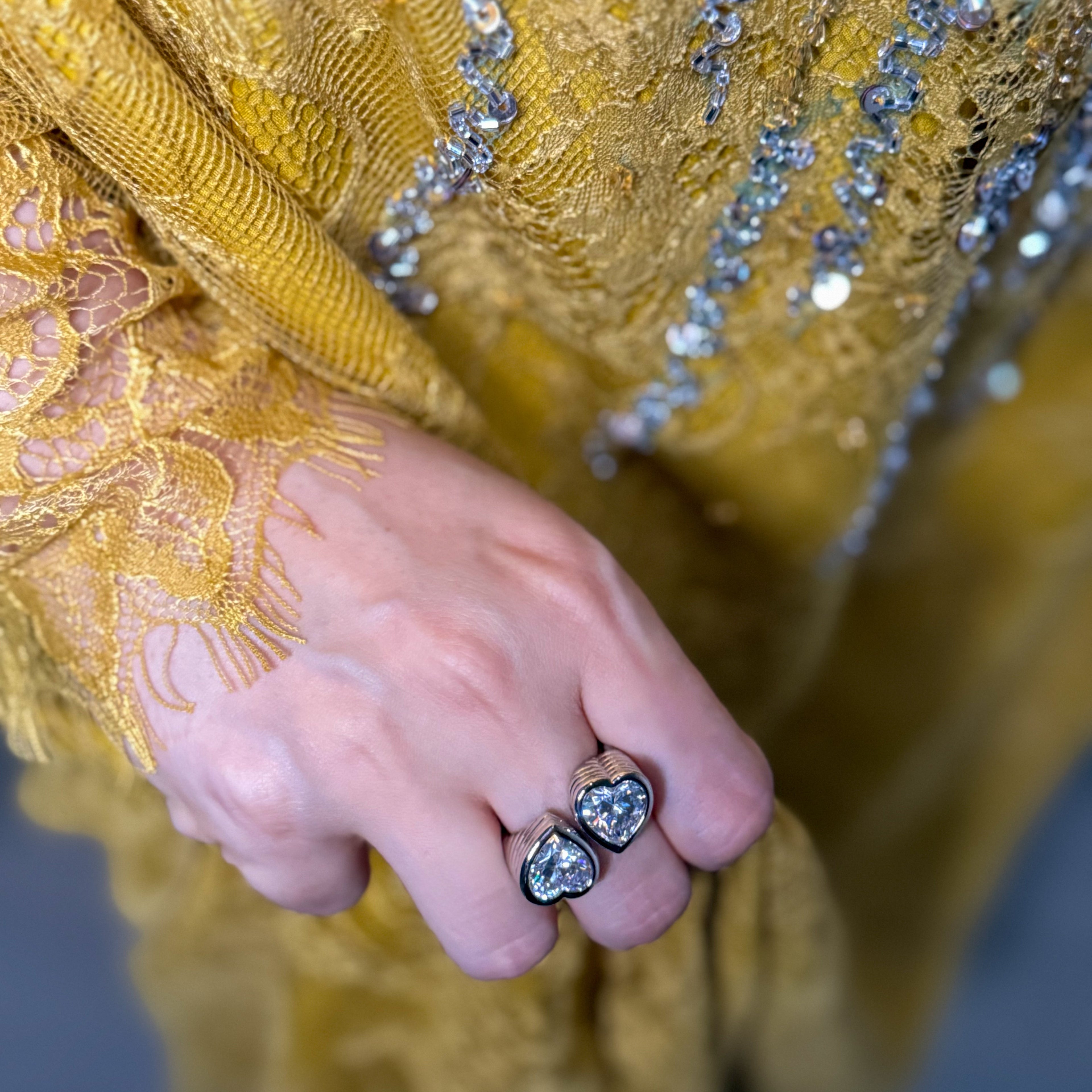 Heart Stair Ring