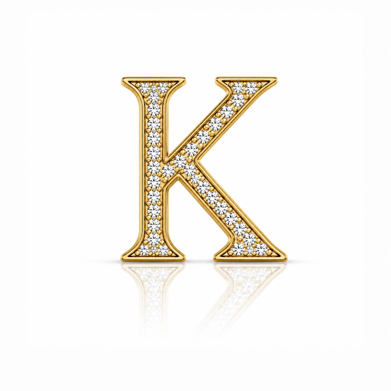 “K” Letter Charm