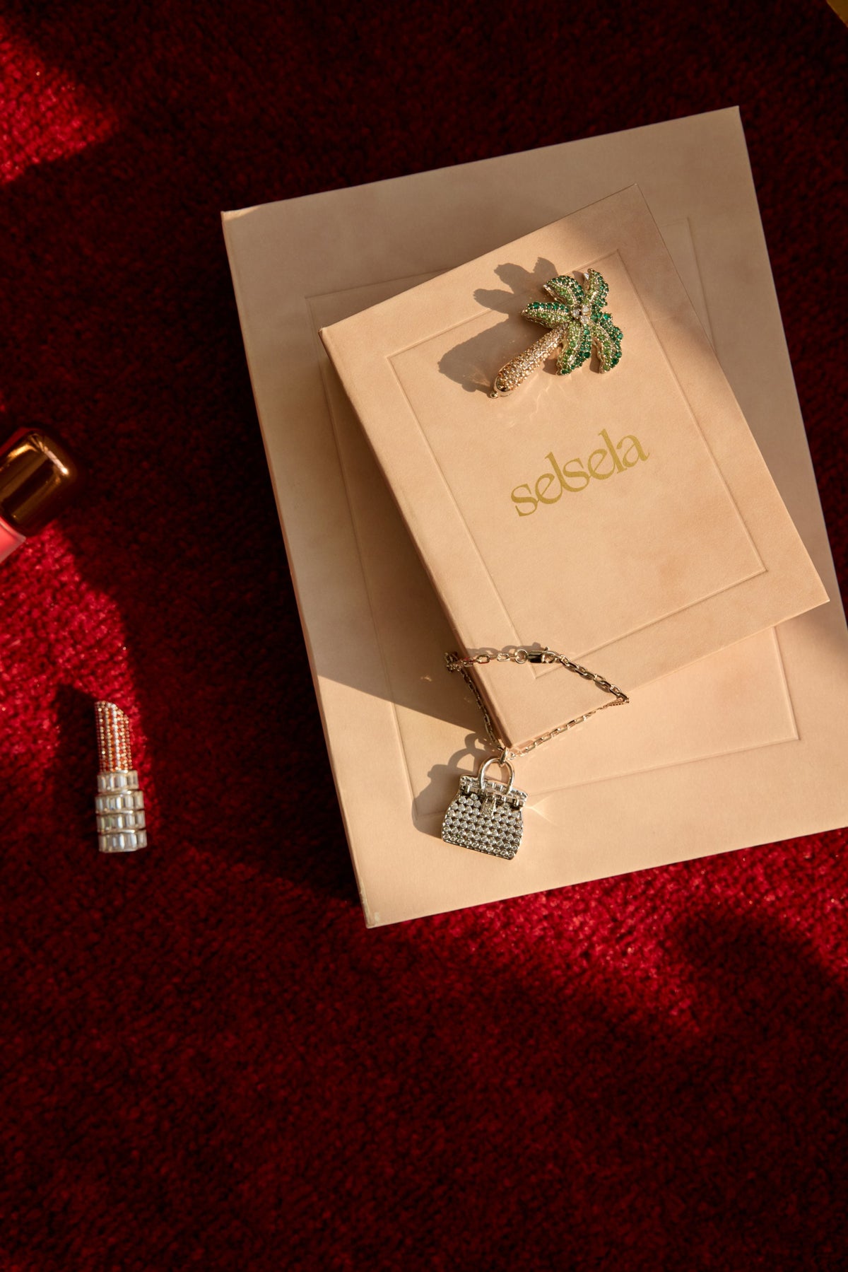 Palm Tree Bag Charm