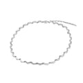 Lace Minimal Zircon Necklace