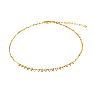 Noura Drop Short Necklace