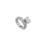 Radiant Cube Ring