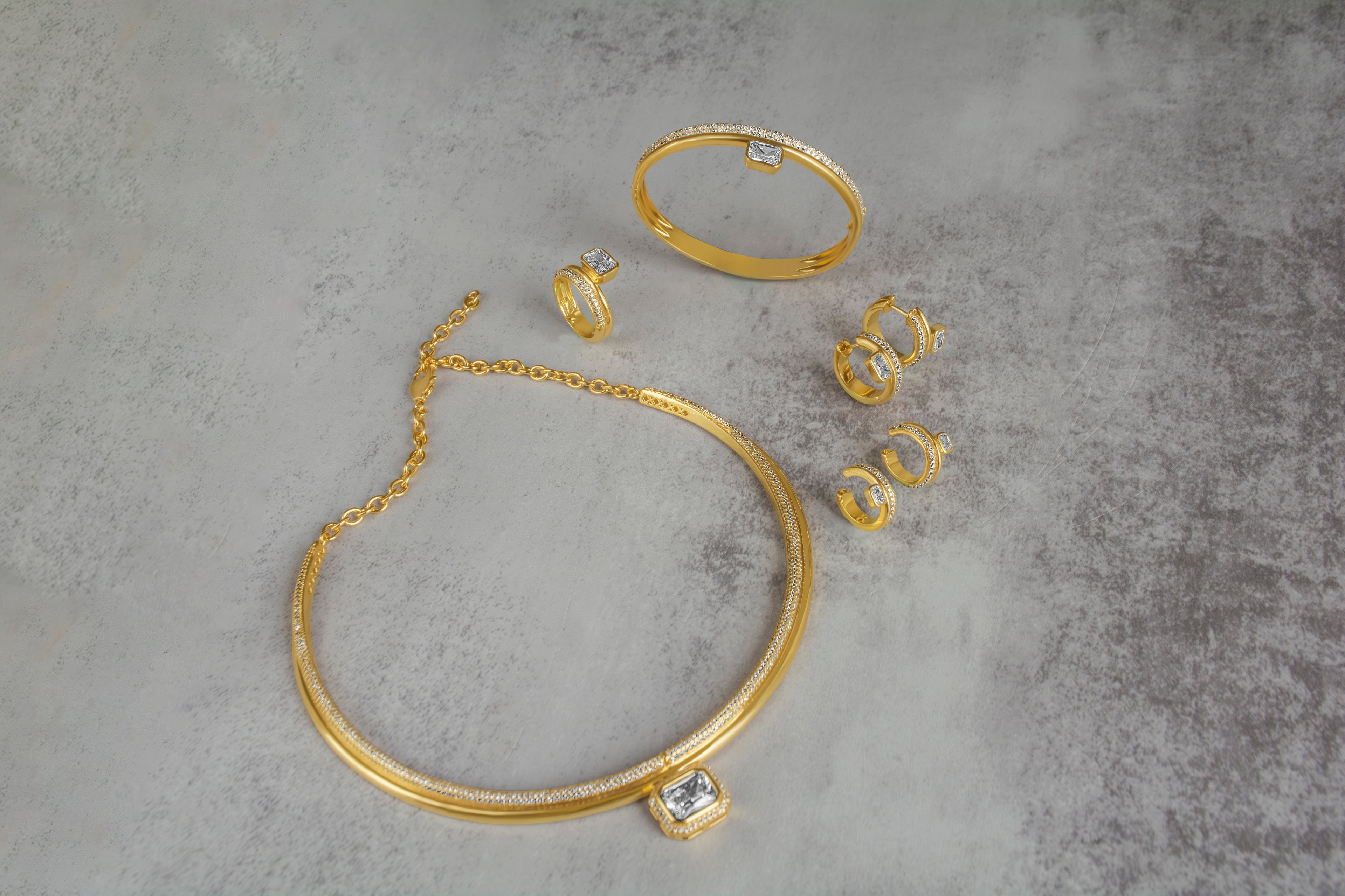 Radiant Cube Bangle