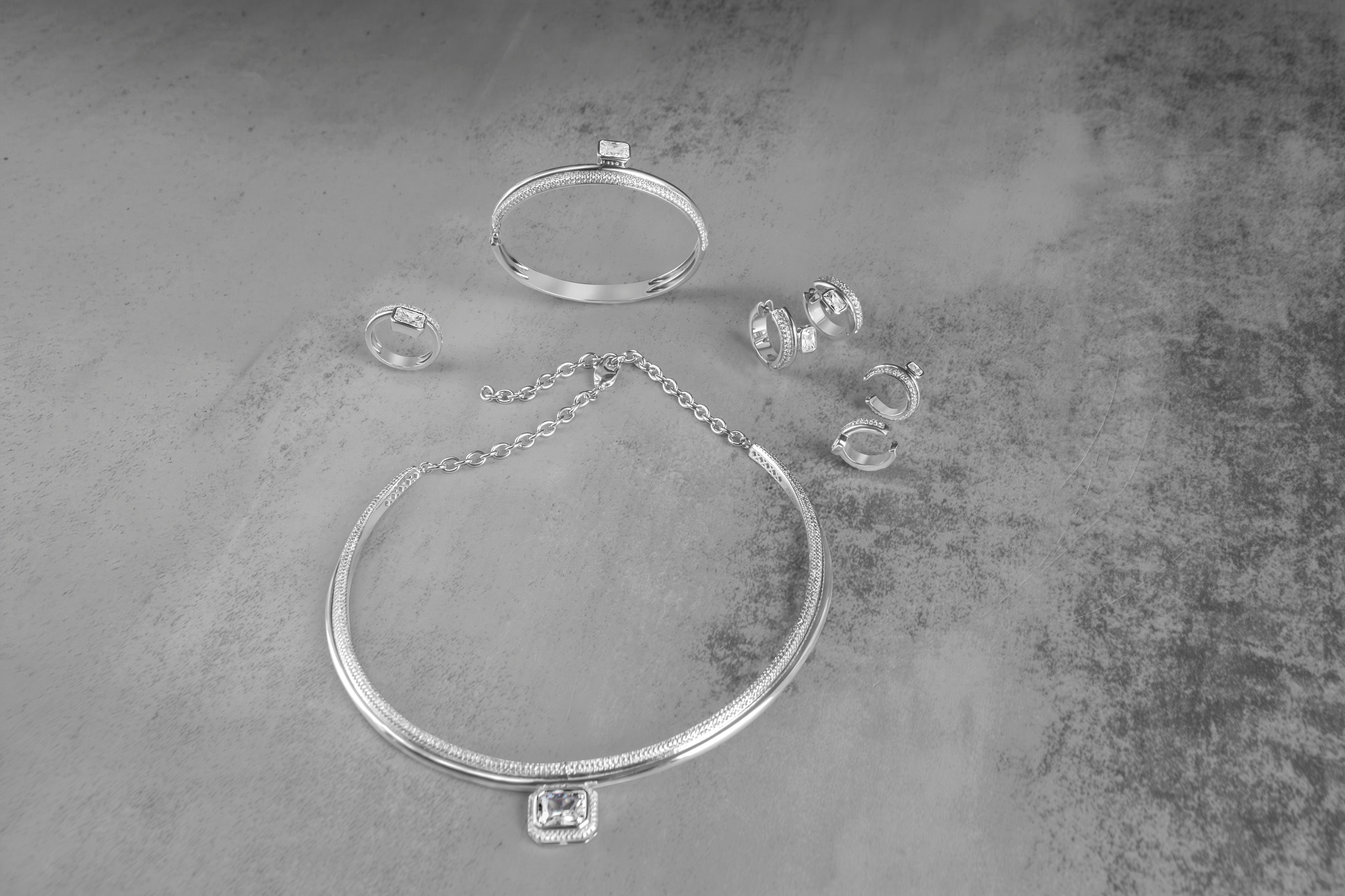 Radiant Cube Bangle