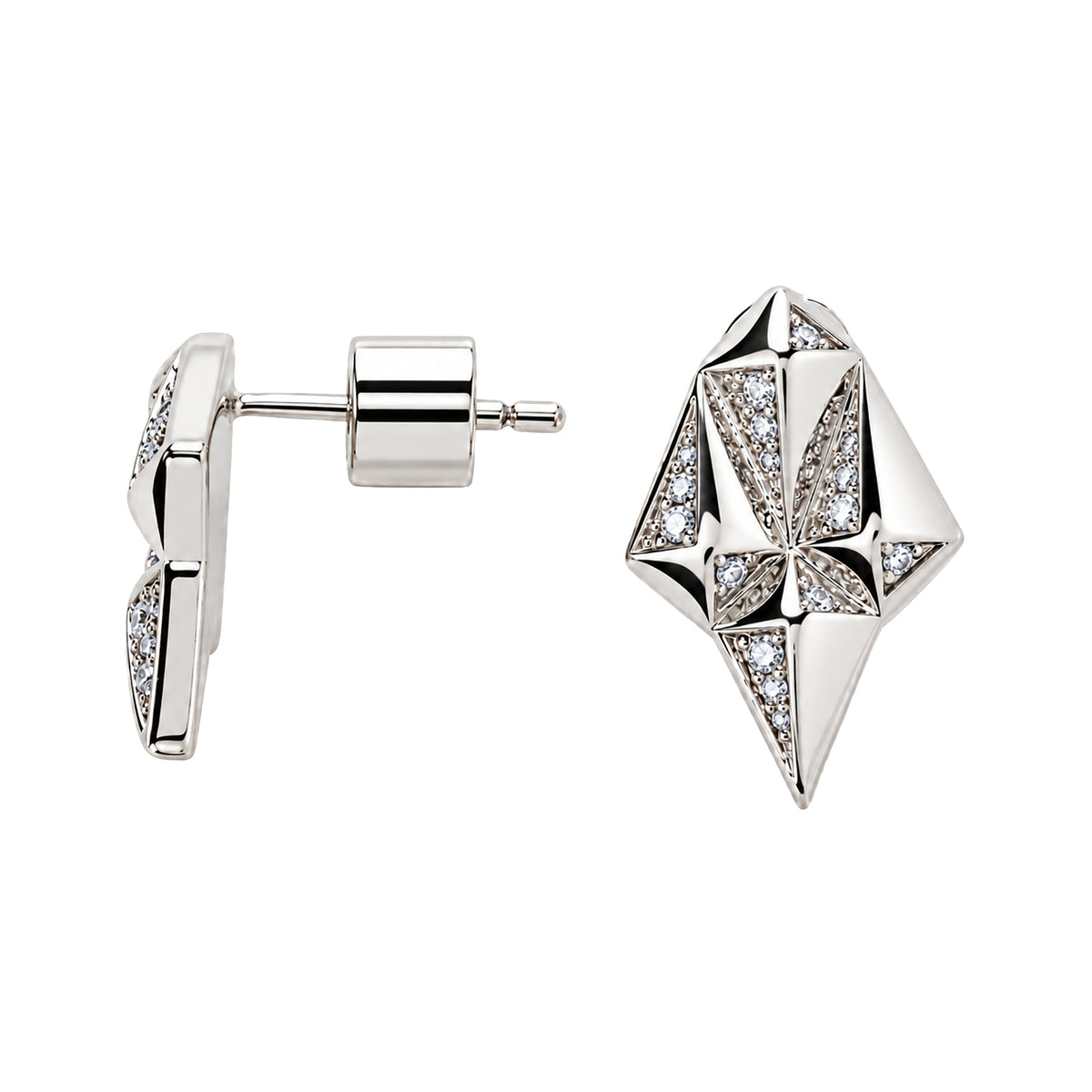 Origami Earring Studs