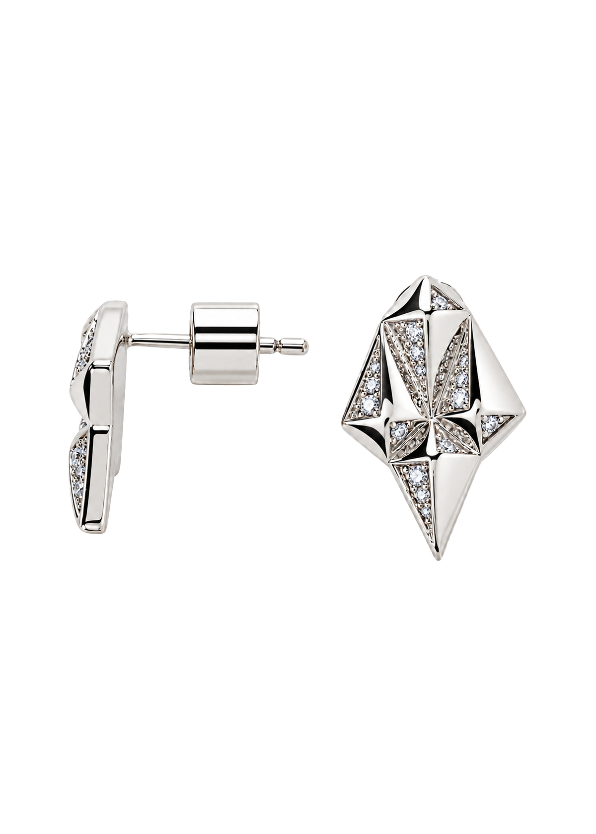 Origami Earring Studs