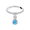 Cosmic Teardrop Ring