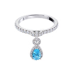 Cosmic Teardrop Ring