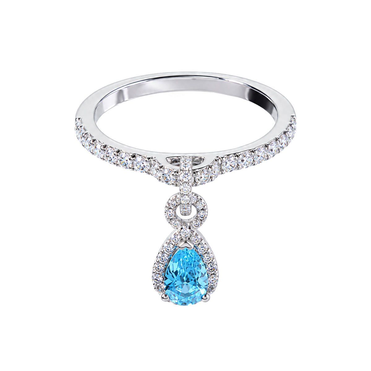 Cosmic Teardrop Ring