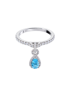 Cosmic Teardrop Ring