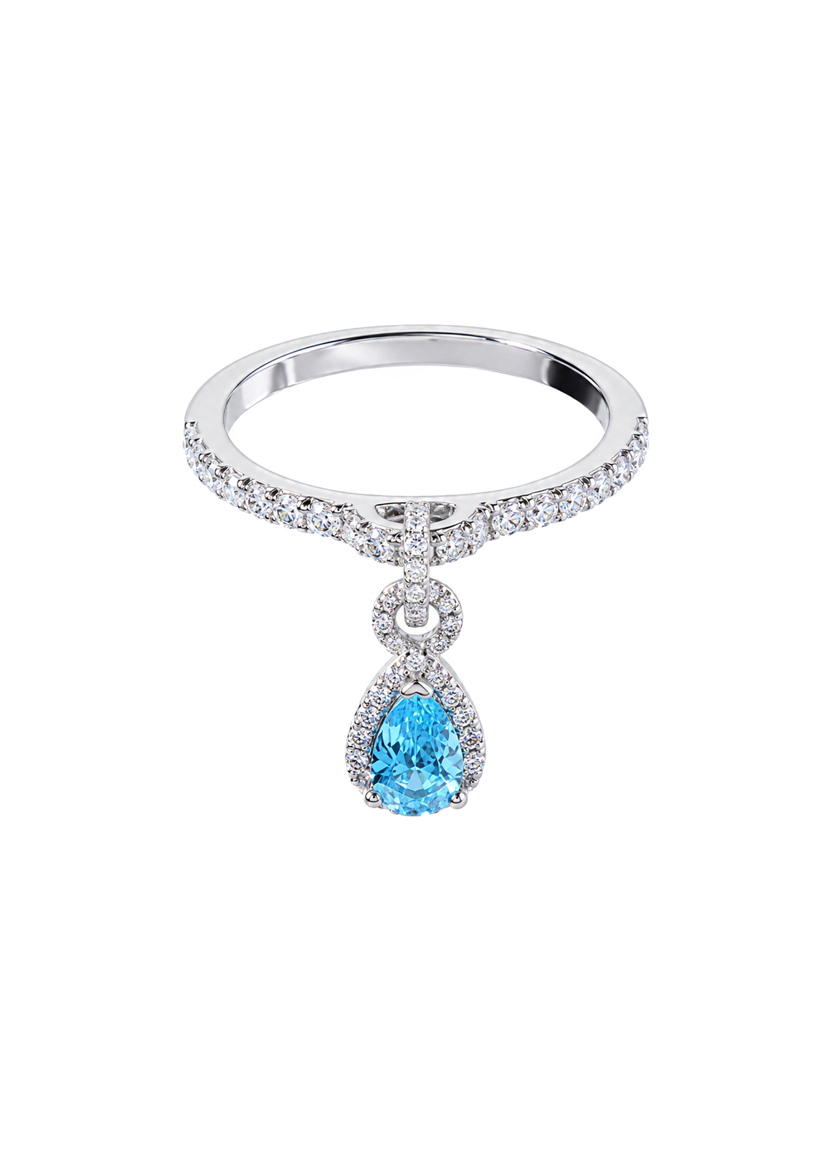 Cosmic Teardrop Ring