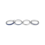 Silver Twist Ring