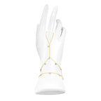 Clear Stone Star Handchain