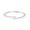 Stunning silver bracelet with mother of pearls from Selsela.