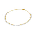 Heart Clear Stone Necklace